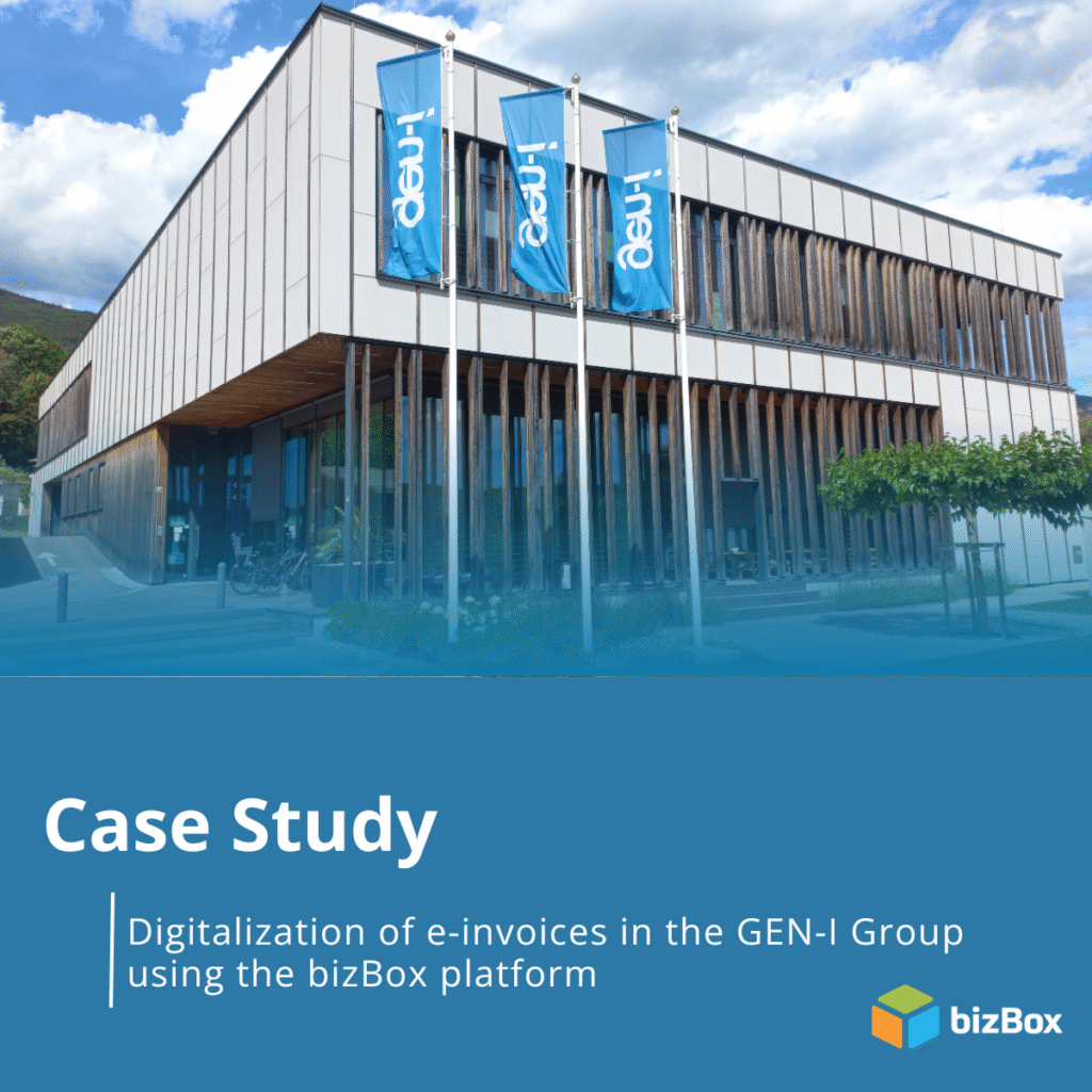 Digitalizacija e racuna u grupi GEN I pomocu platforme bizBox 2